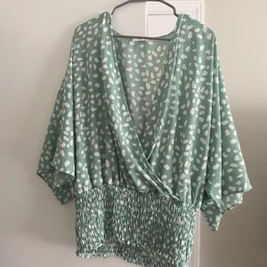 Plus size blouse